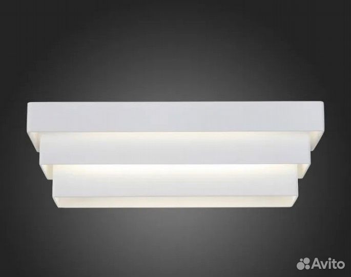 Накладной светильник, цвет арматуры - белый