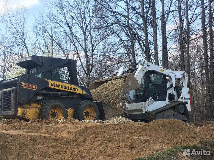 Аренда мини-экскаватора и мини-погрузчиков