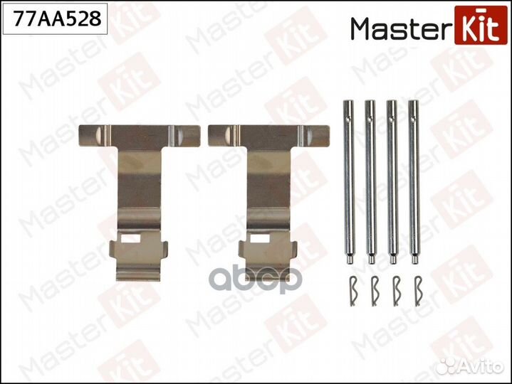 Комплект установочный тормозных колодок volvo X
