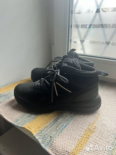 Ботинки кроссовки утепленные