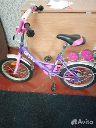 Детский велосипед для девочки 16