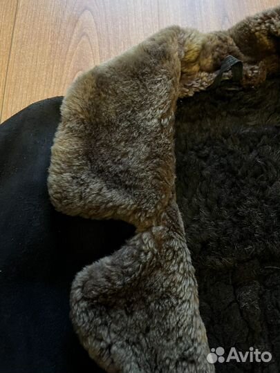 Дубленка мужская СССР, натуральная до -40