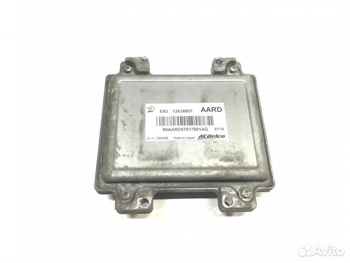 Opela Astra J астра Блок Управления Двигателем 1.6