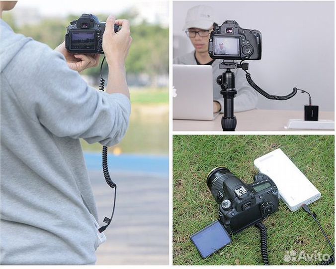 Адаптер питания Kingma LP-E6 Type-C (каплер)