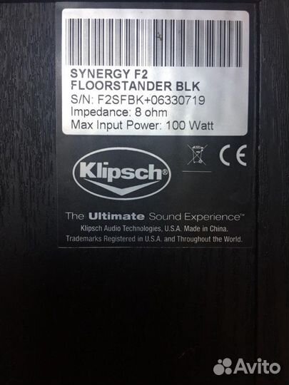 Колонки, акустика, домашний кинотеатр «Klipsch»