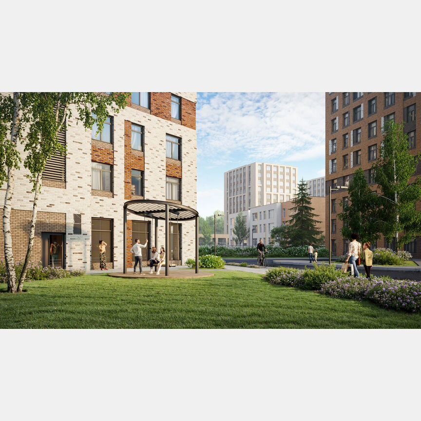 Квартира-студия, 23,3 м², 2/12 эт.