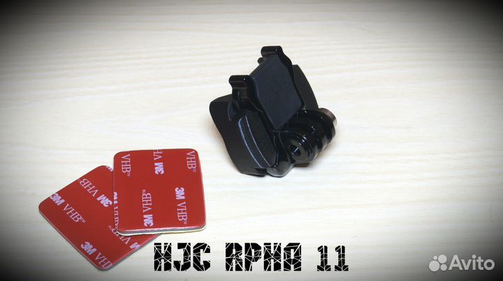 Крепление камеры GoPro на Мотошлем HJC rpha 11