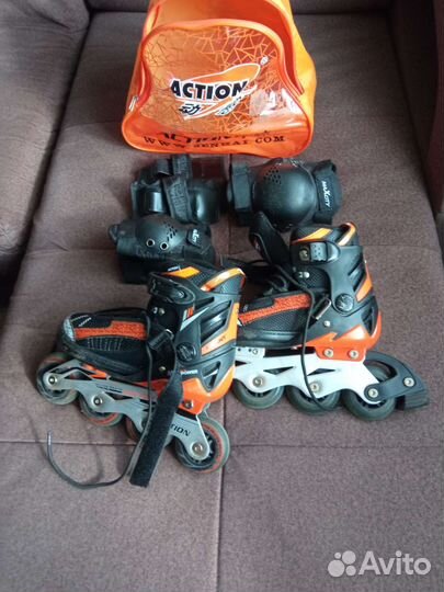 Роликовые коньки детские. Ролики