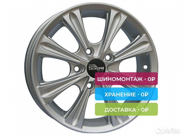 R15 4x100 6J ET39 D67,1 Tech-Line 523 S