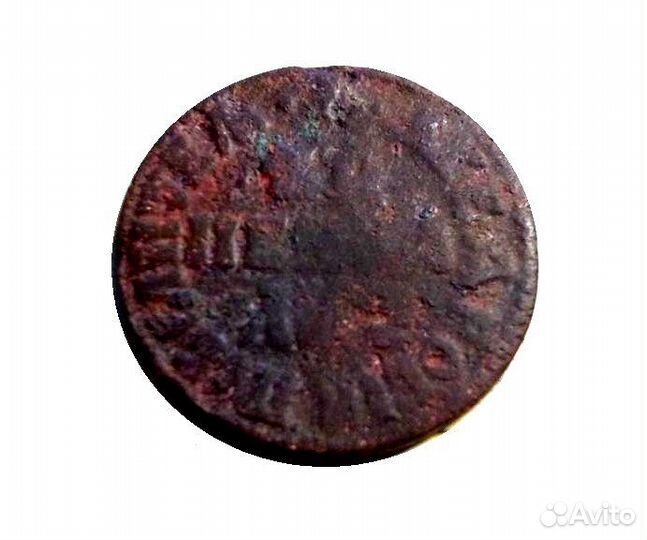 Копейка петр I. не чищена