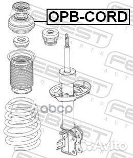 Опора переднего амортизатора в сборе opbcord Fe