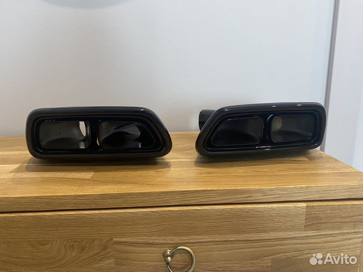 Насадки глушителя bmw g30 m550