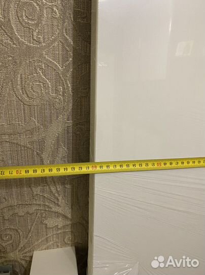 Дверь раздвижная Волховец Белая 2100х600