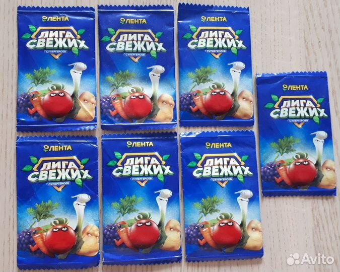 Стикеры «Лига свежих супергероев»