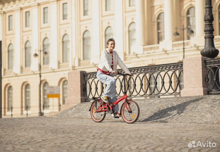 Велосипед складной shulz GOA V 20 carmin красн