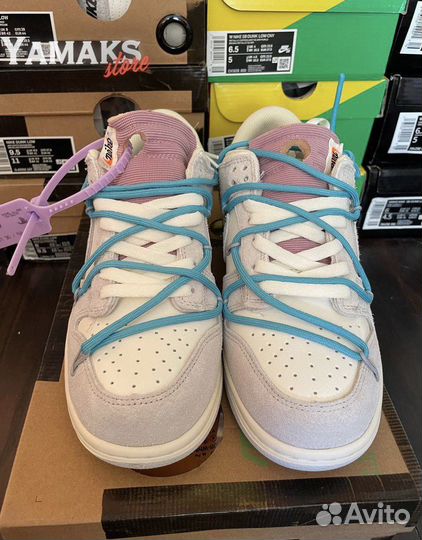 Кроссовки Nike Dunk Low Off White 44,45