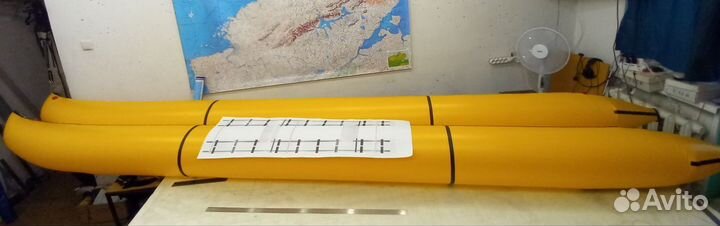 Баллоны тпу для легкого катамарана катаяка