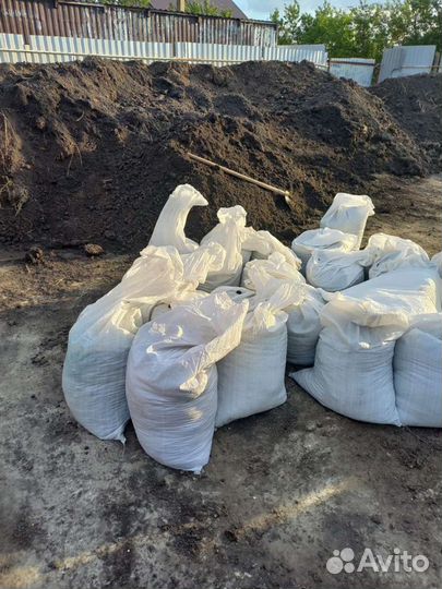 Чернозём перегной песок щебень отсев