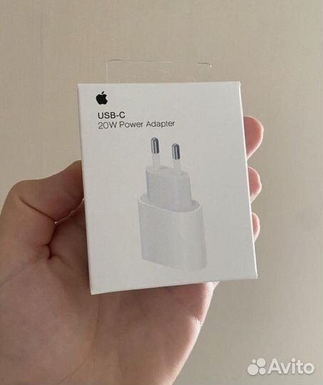 Блок быстрой зарядки iPhone 20W (новый) Premium