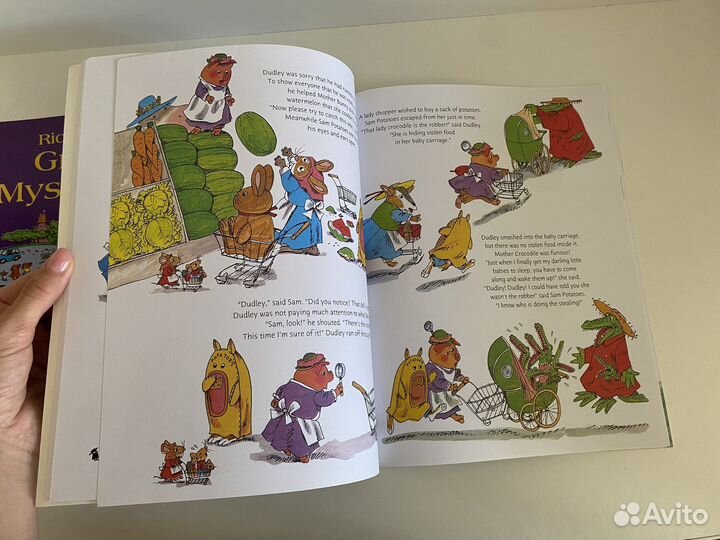 Новая книга Great Big Mystery Book Richard Scarry
