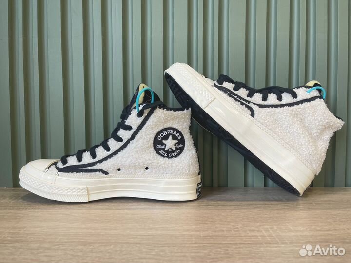 Converse Chuck 70 High Sherpa - Egret Кеды