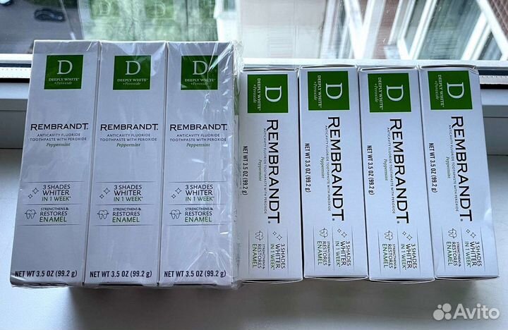 Зубная паста Rembrandt Deeply White (США)
