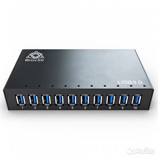 USB-Hub 10 разъемов USB 3.0