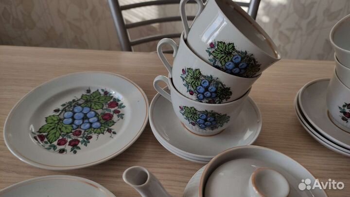 Чайный сервиз новый
