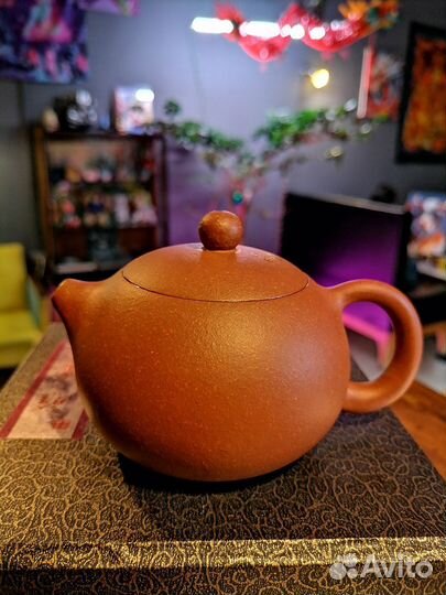 Наработанный чайник 200 мл. Исинская глина