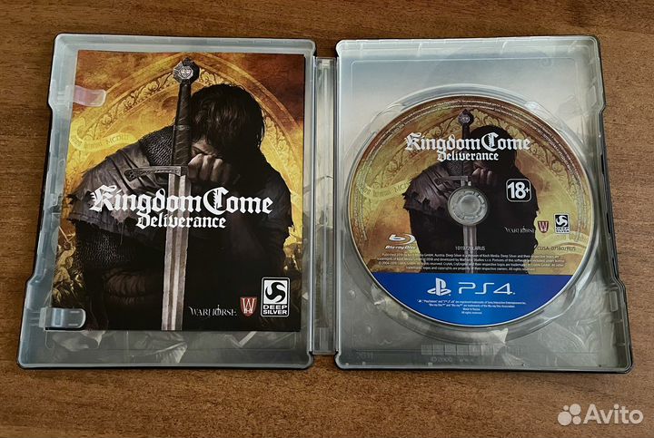 Игра PS4 Kingdom Come (steelbook edition)