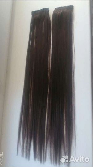 Волосы на заколках (искусственные)