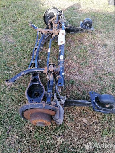 Балка задняя в сборе Skoda Octavia A5