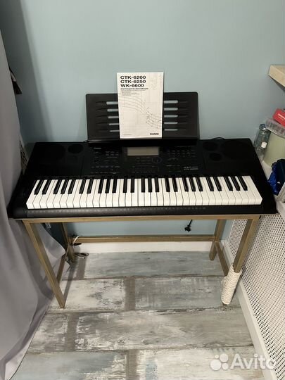 Синтезатор casio ctk 6200