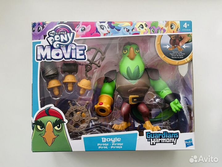 My little pony Попугай Пират Boyle новый