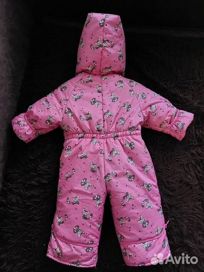 Зимний комбинезон трансформер 74-80
