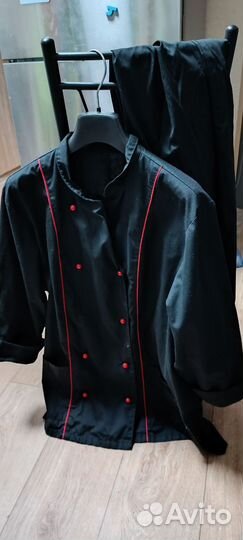 Поварская форма мужская(китель и штаны)