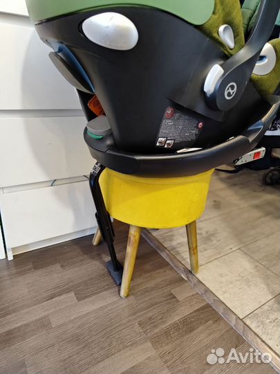 Автокресло автолюлька cybex aton + база в подарок