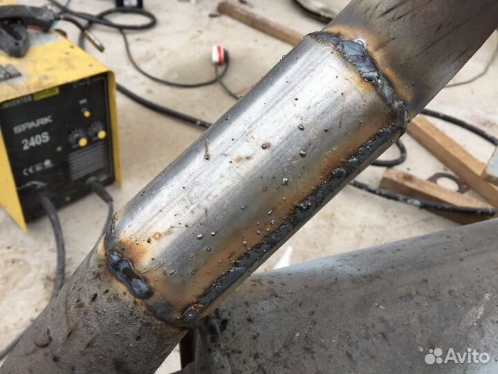 Сварка глушителей