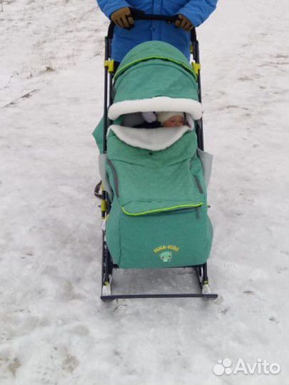 Санки коляска ника 7 3