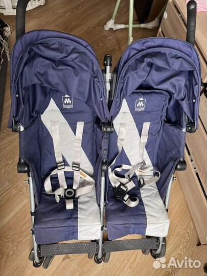 Коляска для двойни maclaren