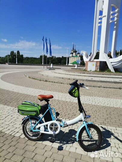 Электровелосипед складной