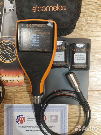 С поверкой. Elcometer-456, 319, 224, 106, 128, 138
