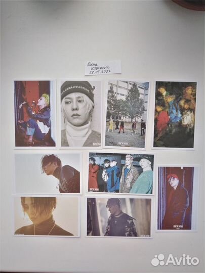 Карточки bigbang/K-POP