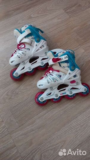 Роликовые коньки детские раздвижные