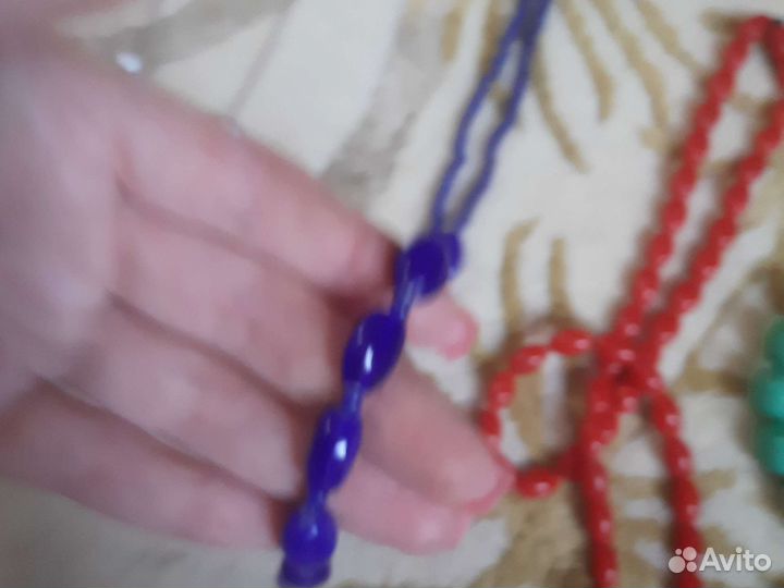 Бусы из натуральных камней СССР