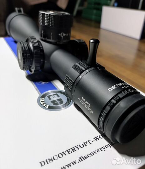 Оптический прицел Discovery ED-PRS 4-20X52 FFP
