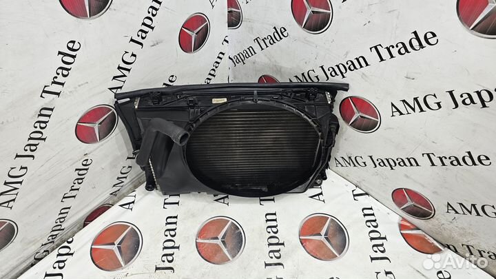 Радиаторы (кассета) +вентилятор Mercedes W140 S320