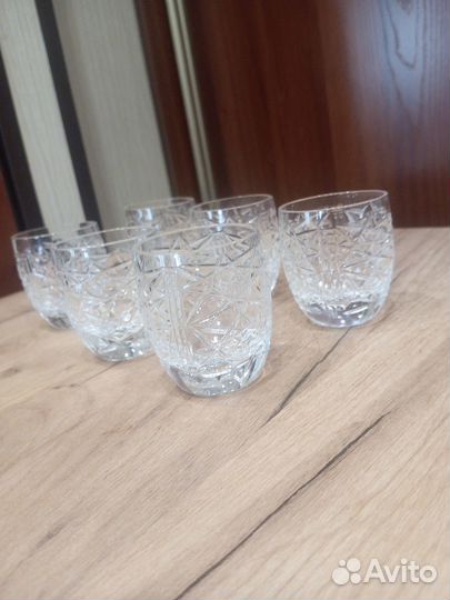 Хрустальные стопки. СССР