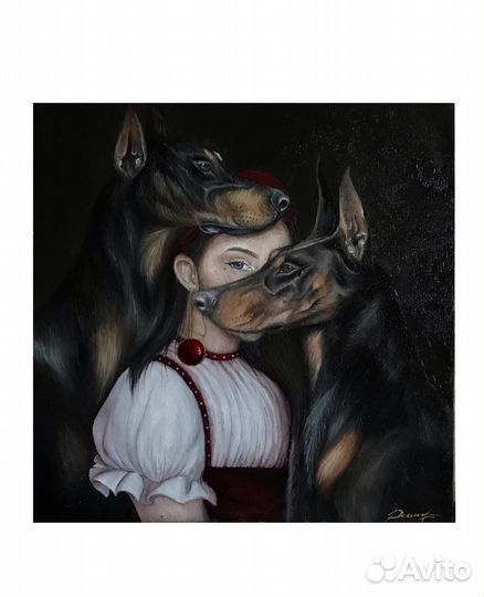 Картина маслом на холсте