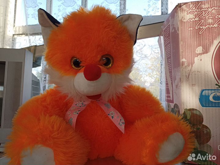 Мягкая игрушка лиса